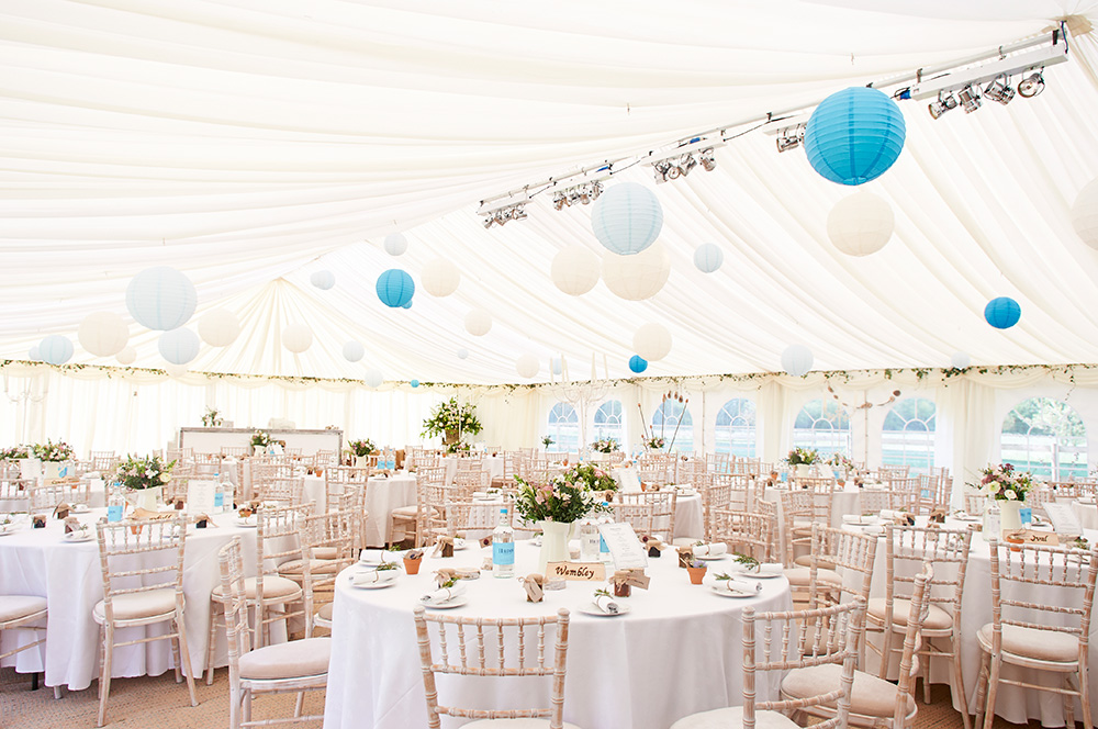 English Country Garden Wedding Lanterns