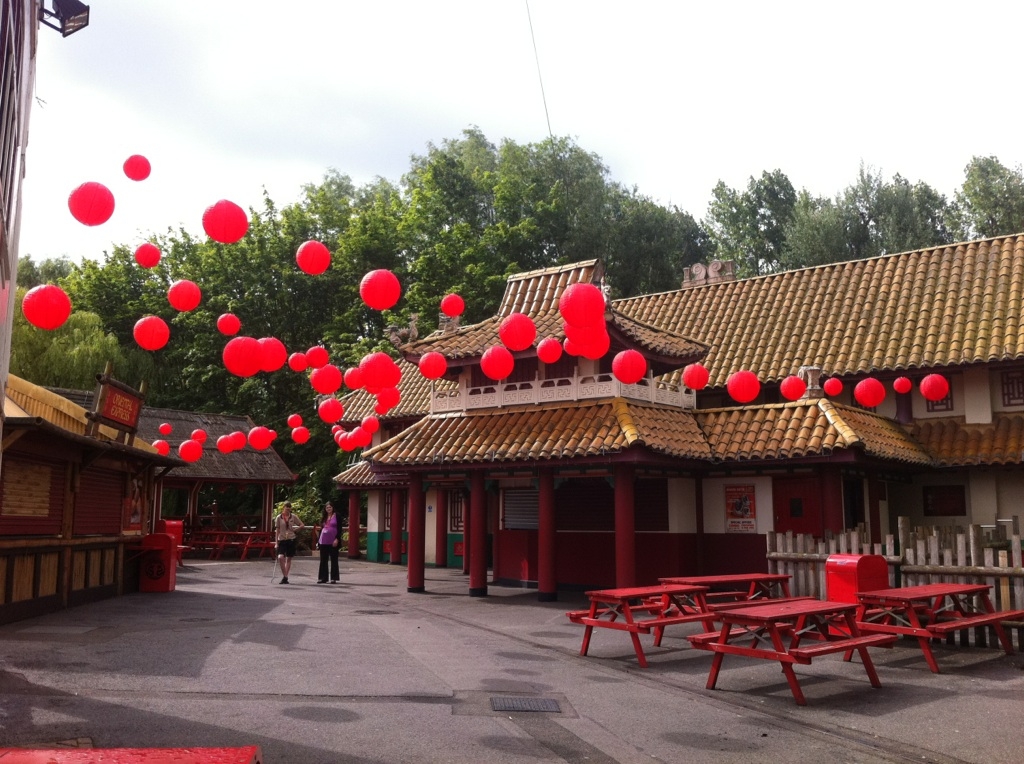 Chessington World of Adventures Red Lanterns