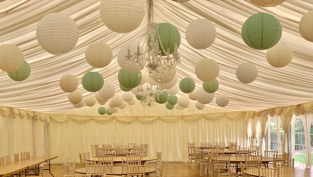 Nettlestead Place Paper Lanterns
