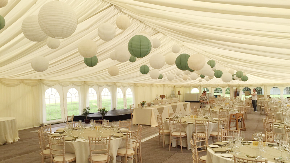 Wedding Lanterns at The Riverhill Himalayan Gardens