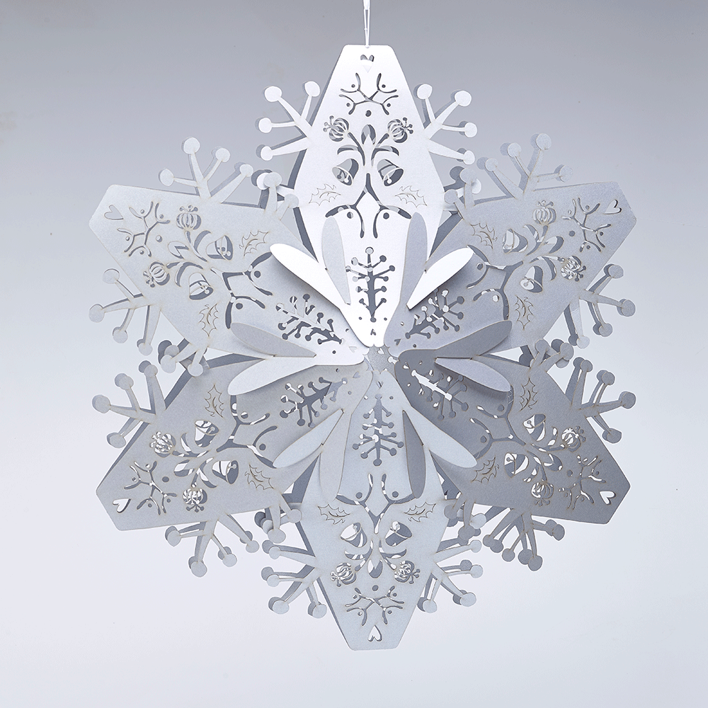 Stardream Silver Large 3D Snowflakes