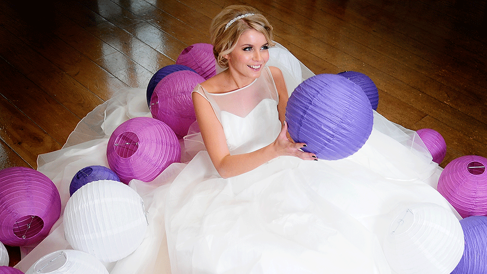 Wedding Lanterns at Buxted Park Hotel