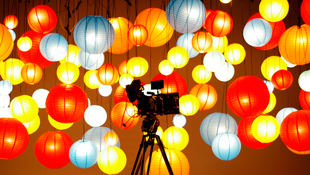 Hanging Lanterns at the movies