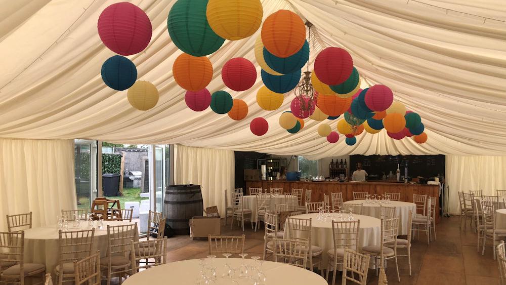 Muggeridge Farm Wedding Lanterns