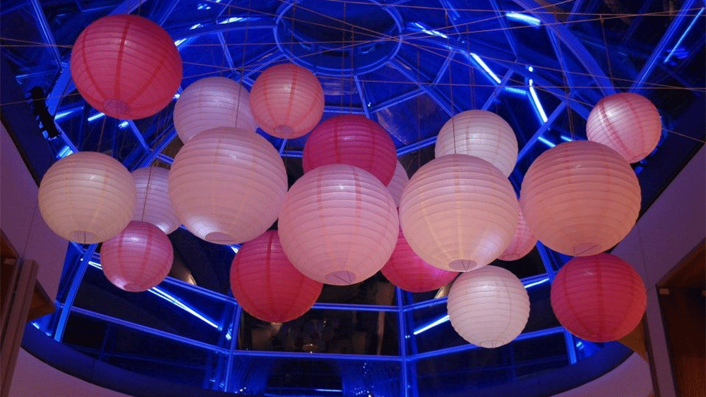 Wedding Lanterns at The Hurlingham Club - London