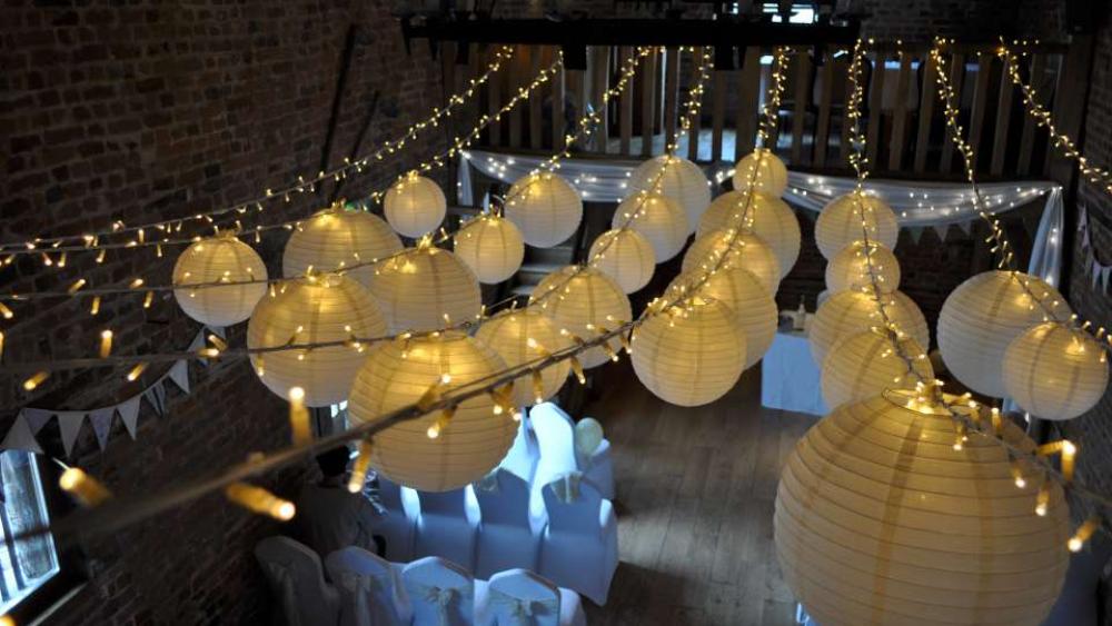 Fairy Lights and Ivory Lanterns