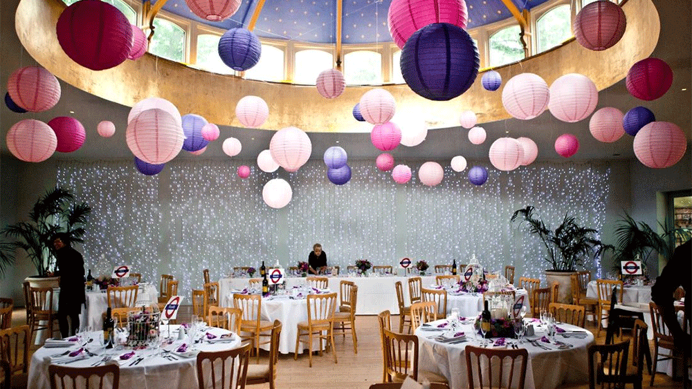 Wedding Lanterns at The Matara Centre  