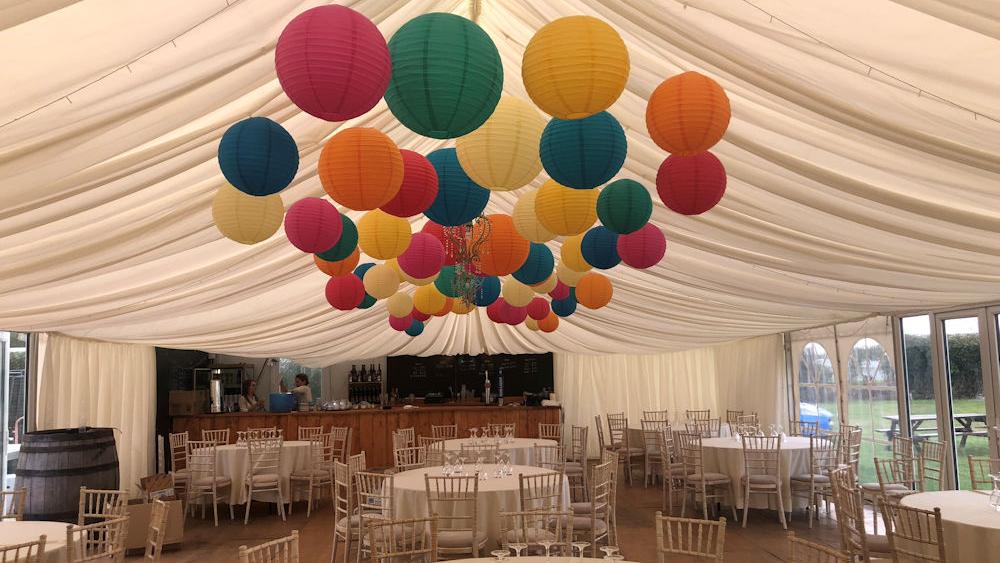 Muggeridge Farm Wedding Lanterns