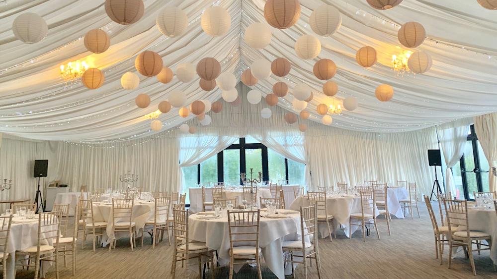 Paper Lanterns at the Cotswolds Hotel and Spa