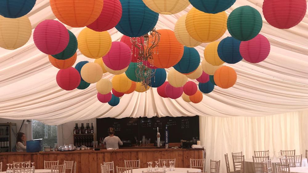 Muggeridge Farm Wedding Lanterns