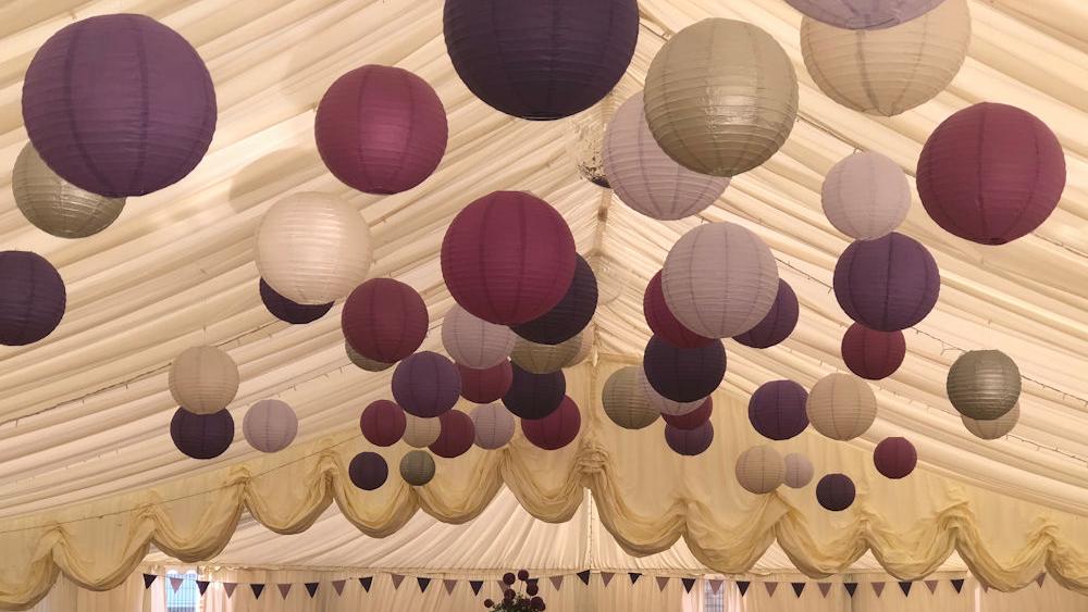 Putney High School use Purple and Silver Lanterns