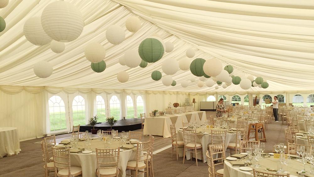 Wedding Lanterns at The Riverhill Himalayan Gardens