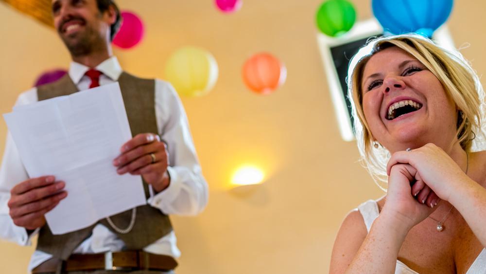 Dan & Rhi's lantern canopy - Real Wedding