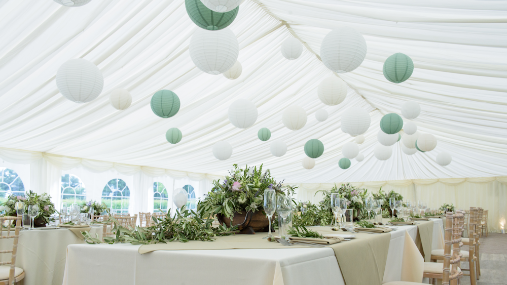 Wedding Lanterns at The Riverhill Himalayan Gardens