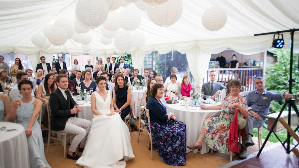 Ivory and Cream Marquee Wedding Lanterns