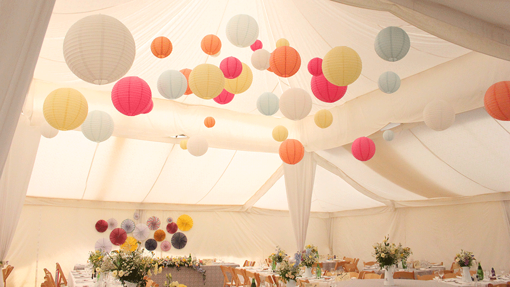Where can you shop buy paper lanterns