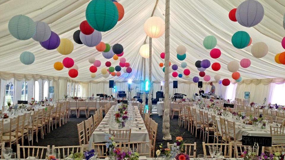 Norfolk Mad Hatters Wedding Lanterns