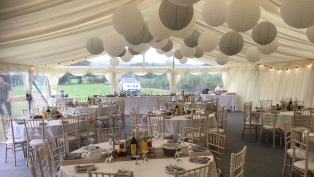 Dove Grey Marquee Lanterns