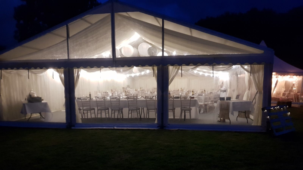 Dove Grey Marquee Lanterns