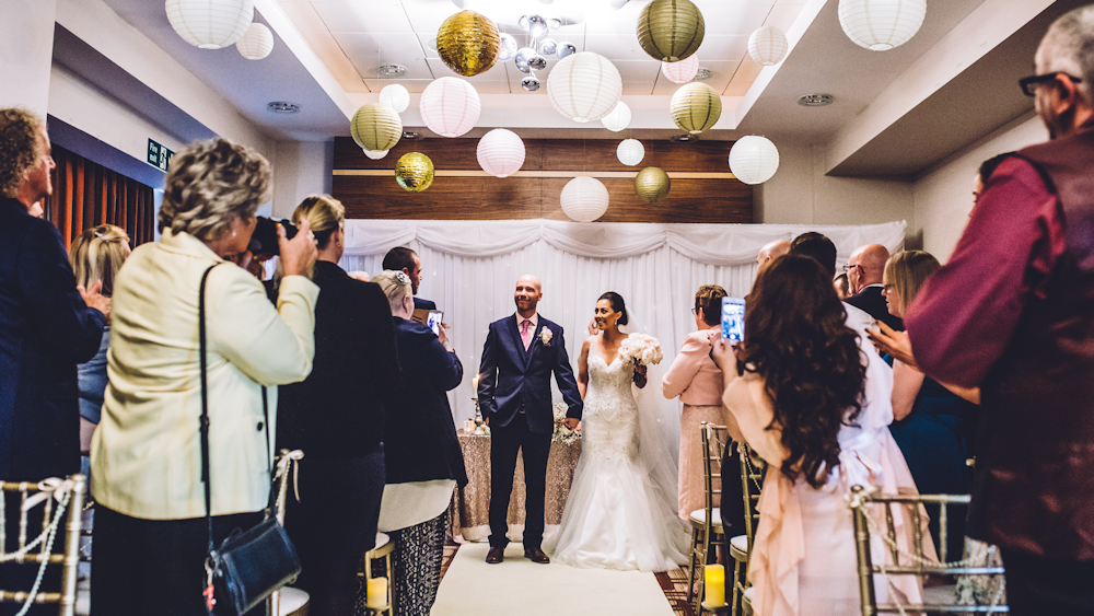 Stunning Gold Wedding Lanterns