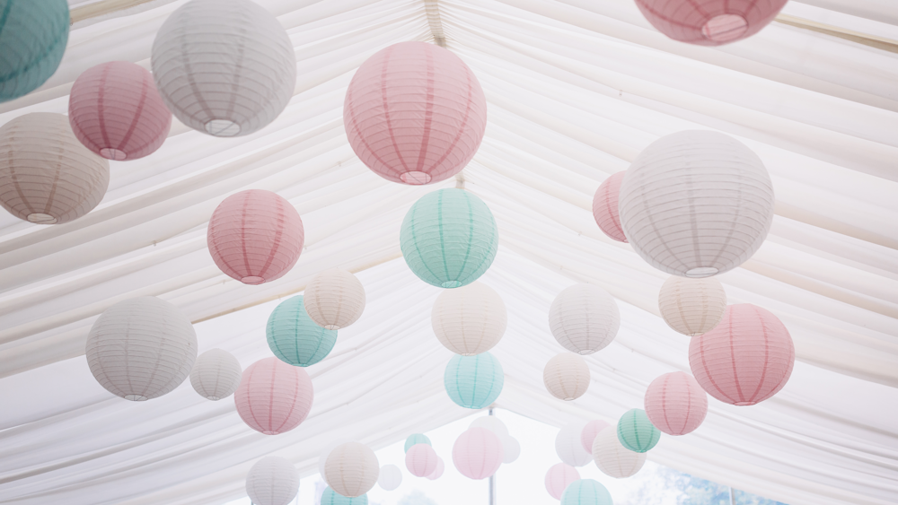 Houghton Lodge Gardens Wedding Lanterns