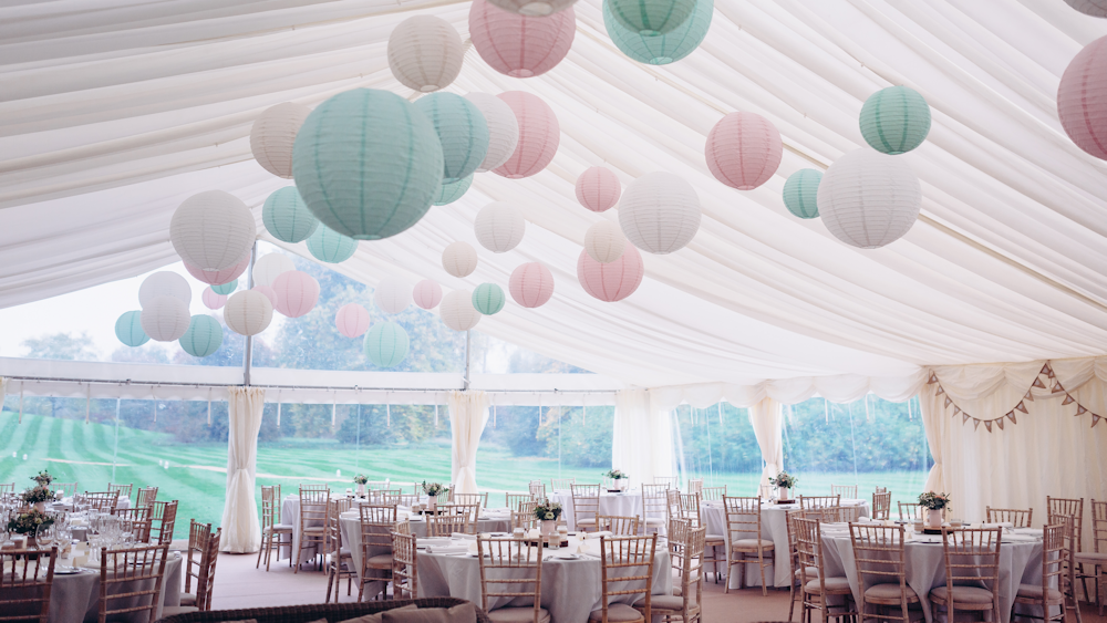 Houghton Lodge Gardens Wedding Lanterns