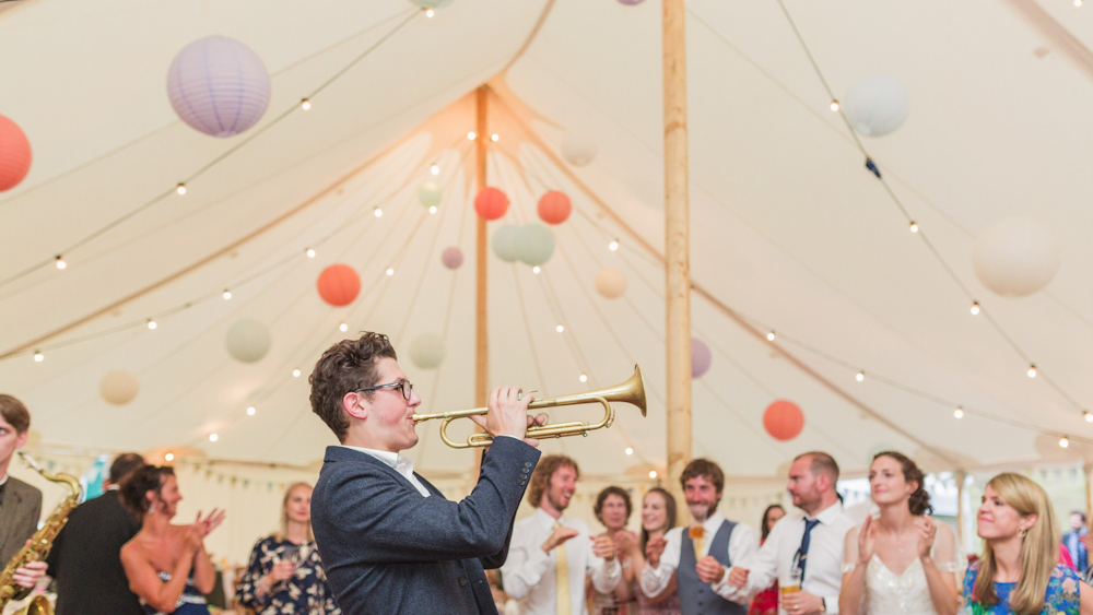 Stevie and Matt's Countryside Wedding Lanterns