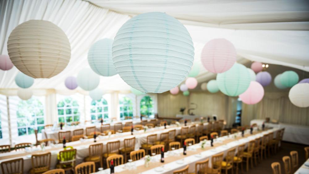 Jess and Joe's Gloucestershire Wedding with Paper Lanterns