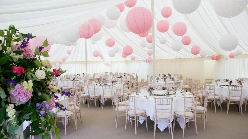 Pretty Pink Paper Lanterns