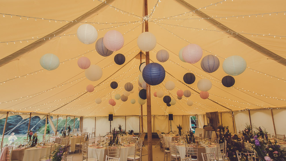 Petal Marquee Wedding Lanterns