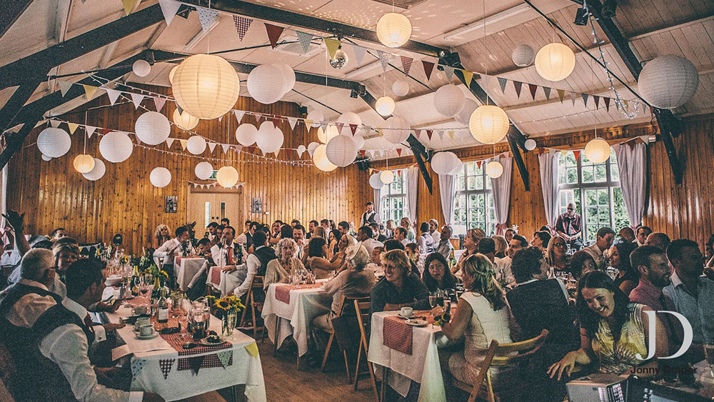 White Paper Lanterns at Mobberley Victory Memorial Club