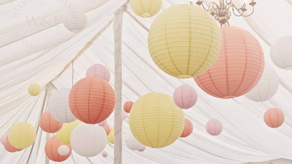 Create drama at Middleton Lodge with our extra large hanging lanterns