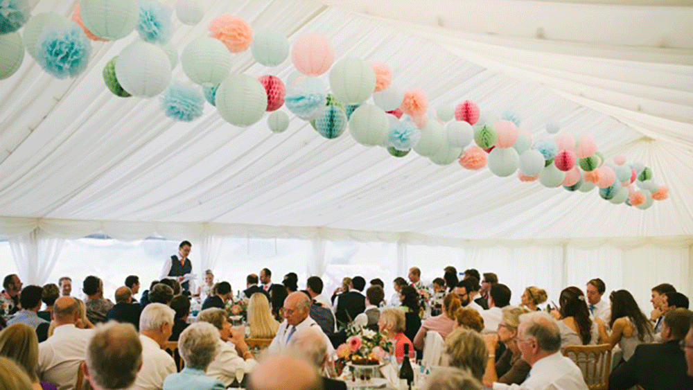 Paper Lanterns, Honeycomb Balls and Tissue Pompoms