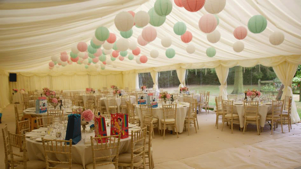 Secret Garden Style Summer Marquee