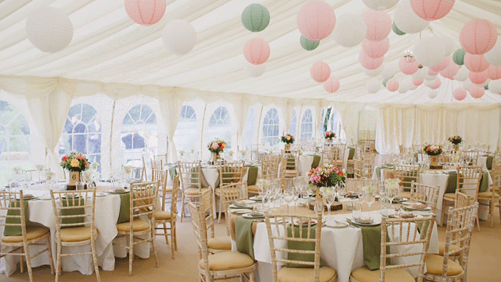 Jade and Brian’s beautiful waterside marquee