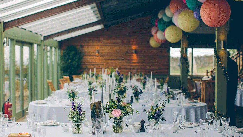 Candy and Craig's Bright Lantern Wedding