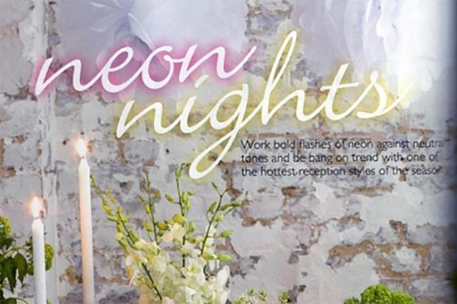 Wedding Magazine - Neon Lanterns