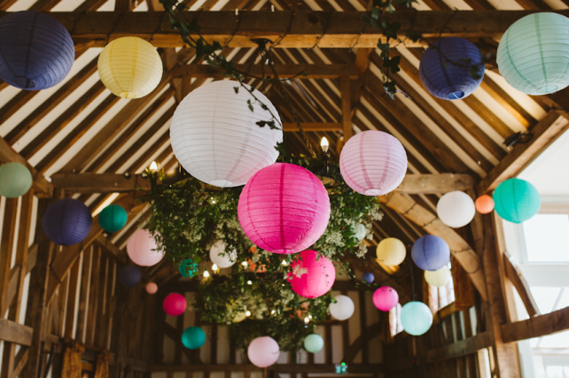 Gate Street Barn Wedding Lanterns