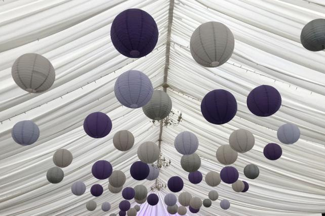 Kingston Bagpuize House Wedding Lanterns