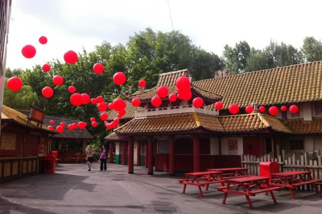 Chessington World of Adventures Red Lanterns