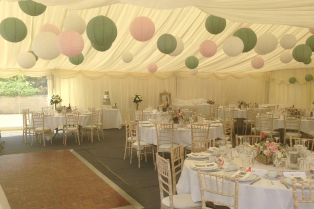 Natural Floral Inspired Hanging Lanterns