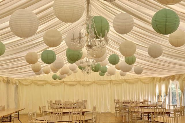 Nettlestead Place Paper Lanterns