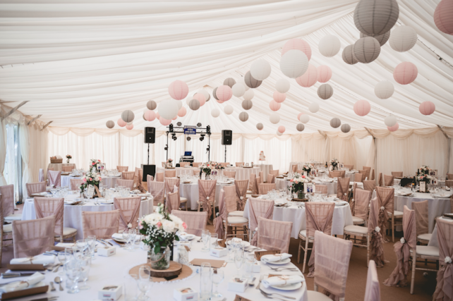 Soft wedding lanterns