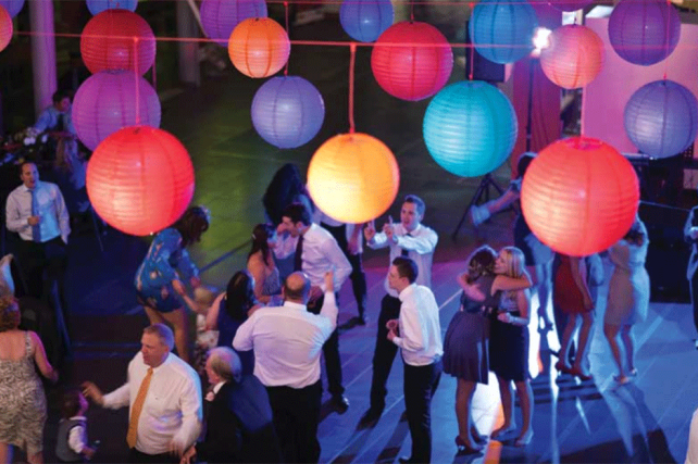 coloured paper chinese wedding lanterns