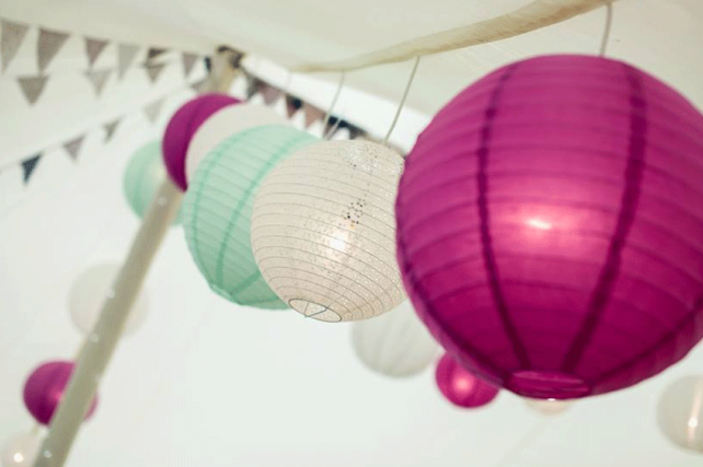 Abbas Marquees uses Regal Paper Lanterns