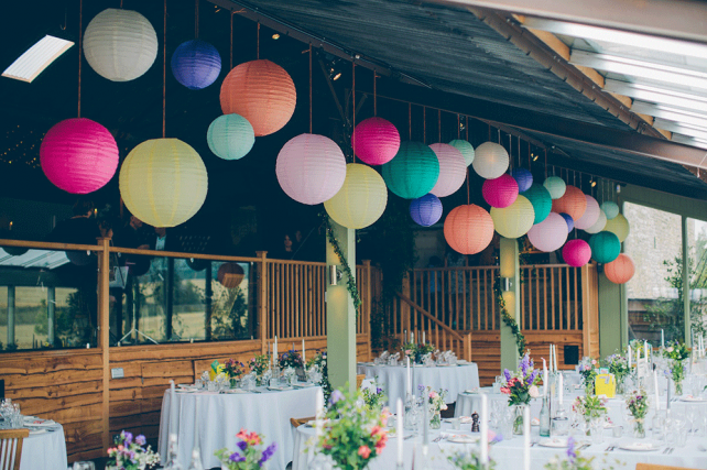 paper lantern canopy