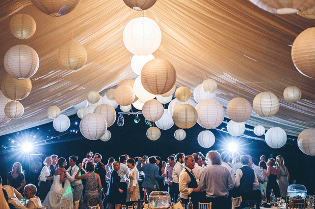 Classic Great Gatsby Wedding Paper Lanterns