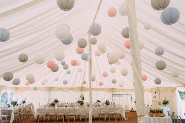 Traditional County Marquees Wedding Lanterns