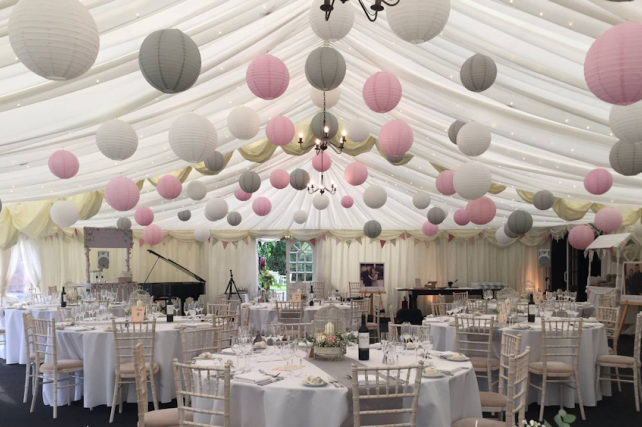 Laura Trott and Jason Kennys Paper Lantern Wedding