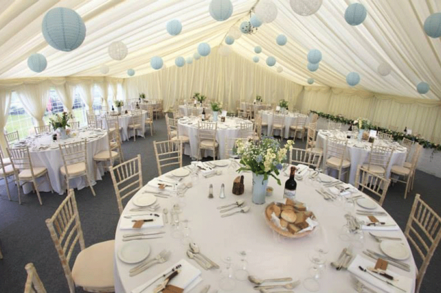 Marquee Lace Lanterns